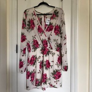 NWT charlotte russe flower romper